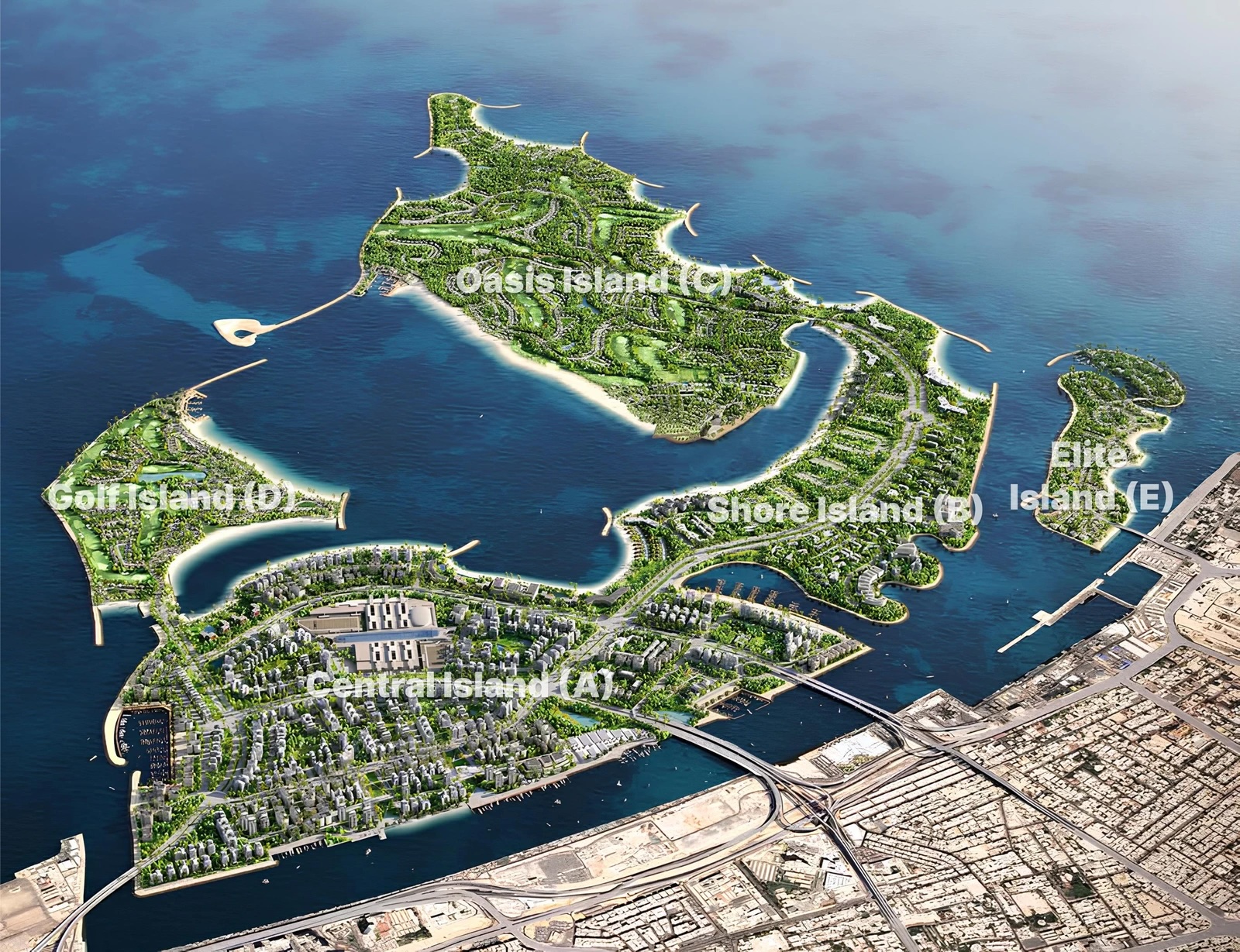 Dubai Islands Master Plan